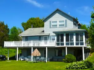 Oceanfront Home Overlooking Penobscot Bay , Castine Maine.<br>History abounds !