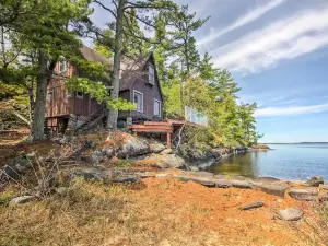 Charming Stop Island Cabin w/ Boat Dock & Beach!