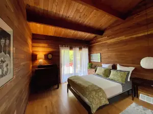 Stunning, serene, rustic house in the woods near Spring Green, Wisconsin