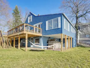 Delton Lake House w/ Boat Dock: Fish, Swim & More!
