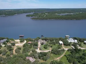 Lake Palo Pinto Retreat Dock and Private Pool!