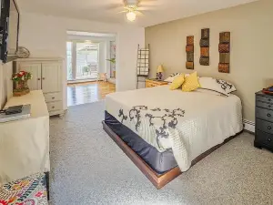 NH Lake House w/Private Beach, Hottub, & Lg Deck