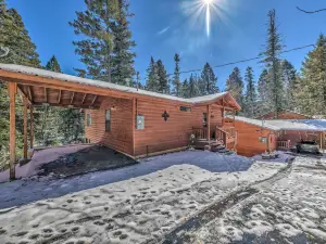 Charming Coppertop Cloudcroft Cabin 3 Mi to Ski