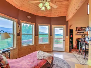Luxe Alpine Cabin w/ Wraparound Deck & Mtn Views!
