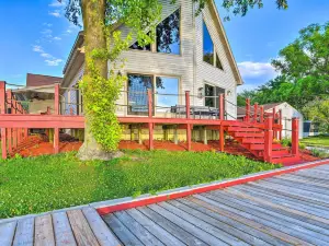 Waterfront Saginaw Bay Retreat w/ Grill & Yard!
