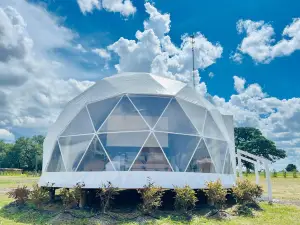 Geo DOME - King Bed - Flatonia Glamping & RV Resort