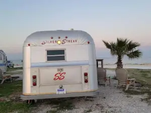 Maggie at the Beach - 1973 Vintage RV