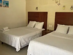 Hotel de playa San Julio Celestun Yucatan