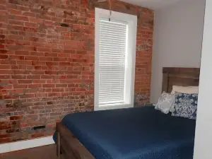 Totally renovated  Tell City IN apartment with huge deck above a wine room