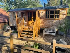 The Walnut Wagon in the Heart of Mells.