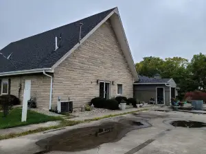 Rural peace and quiet 10 minutes from Ball State. Remodeled church.