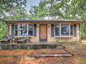 Baldwin Vacation Rental Cabin on Little Lake!