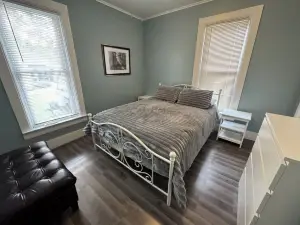 Charming Historic Home with 2 Queen Beds & Backyard in Fulton, IL