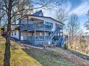 Stunning A-Frame Retreat w/ Spacious Deck!