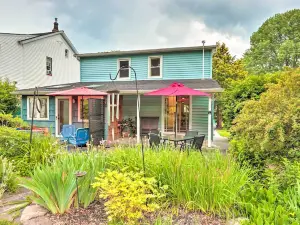 Charming Abode w/ Patio - Walk to Town + River!