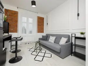 Cozy Studio Poznańska in Łódź by Noclegi Renters