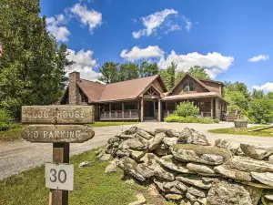 Rustic-Chic Home w/ Decks: Pool + Lake Access