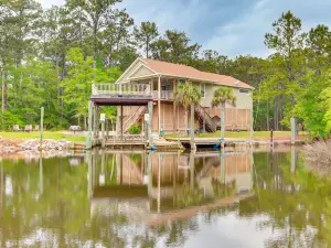 Bayou la Batre Stilted House on Snake Bayou!