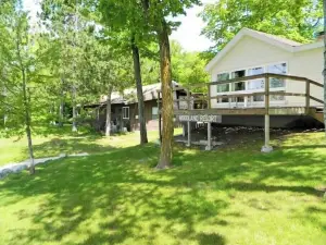 Main House at Woodland Resort on Pokegama Lake
