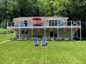 Catskill House on beautiful Oquaga Lake next to the historical Chestnut Inn