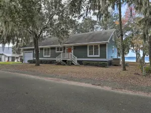 Lakefront Retreat w/ Game Room & Private Dock!