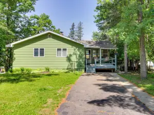 Cabin Getaway w/ Private Dock, Walk to Trail!