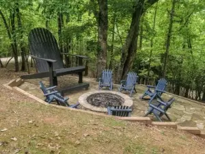 DeerWoodsLodge Dot Com-Ellijay Coosawattee River-Sleeps 16-Arcade-Hot Tub-Fire Pit-Winery's