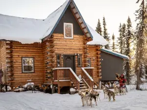 Tucked in the woods! Auroras seen here. Private.