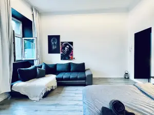 ที่พัก 1 ห้องนอนแสนสบาย ใจกลาง เวียนนา