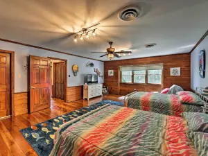 Bayfront Blounts Creek Home: Private Beach + Dock!