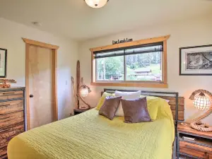 Waterfront Cabin w/ 2 Boat Docks & Mtn Views!