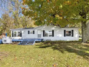 Lakefront Home with Dock, Firepit & Private Deck