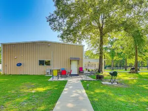RiverFront Home W/Boat Launch near Caddo Lake, Downtown Jefferson, Lake of Pines