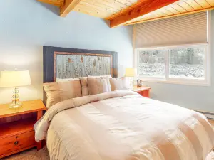 Large mountainside condo at Taos Ski Valley with views  & balcony - near hiking