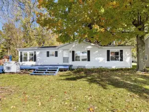 Lakefront Home with Dock, Firepit & Private Deck