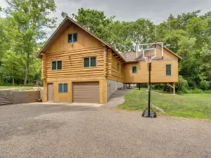 Lakefront Cabin Retreat, 2-Acre Lot w/ Deck!