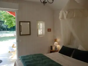 In the shade of the great oaks or in front of a roaring fire