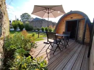 Chalet climatisé Avec Terrasse Privative Dont un Chalet Disposant d'Une Kitchenette