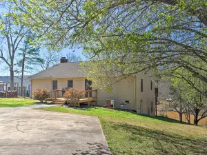 Pet-Friendly Lakefront Retreat w/ Deck & Dock