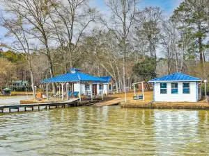 Lakefront Retreat with Private Docks and Gazebo!