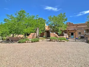 Los Cerrillos Hillside Hacienda on 65 Acres!