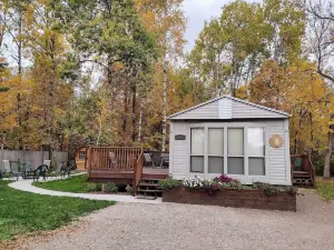 Wooded Mcgrath Home w/ Sauna Near Soo Line Trail!