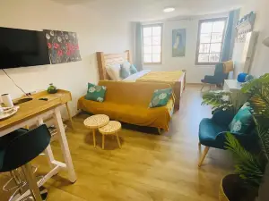 Hôte Labyrinthe Lit 180 cm Salle de Bain, Petit Dej Compris