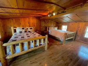 Lake Front Cottage with Fire Pit Terrace