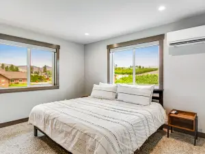 Riverfront retreat with a mountain view, game room, & fast WiFi - dogs welcome