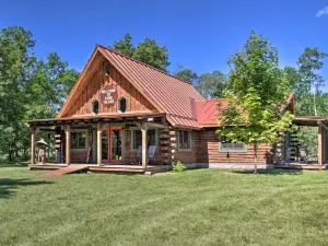 Cabin on Private Island < 6 Mi to Sand Valley Golf