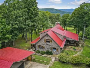 Charming Cabin w/ Hot Tub, Fire Pit & Views!