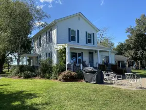 Historic Riverfront home with an amazing view