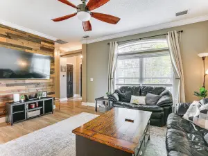 Private Deck & Yard: Lehigh Acres Family Home