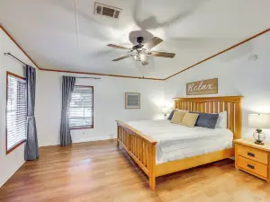 克羅克特湖畔小屋帶船屋和皮划艇！